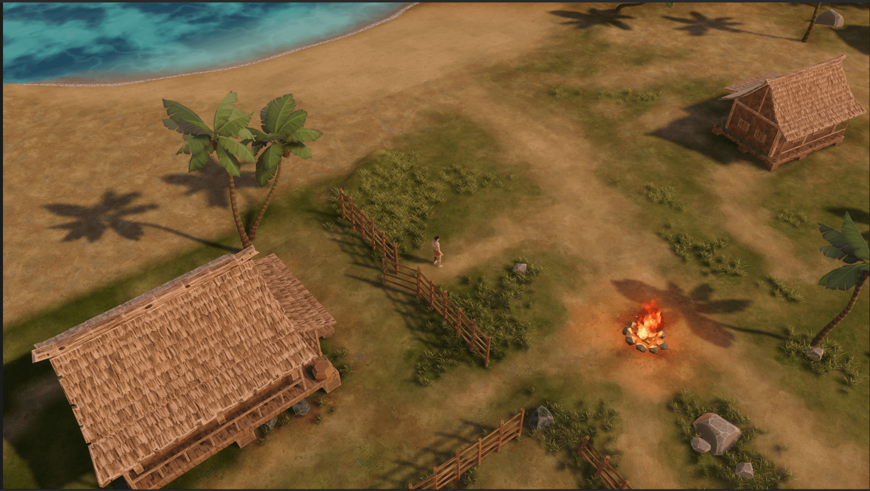 The coastal village used while developing Kali's first encounter